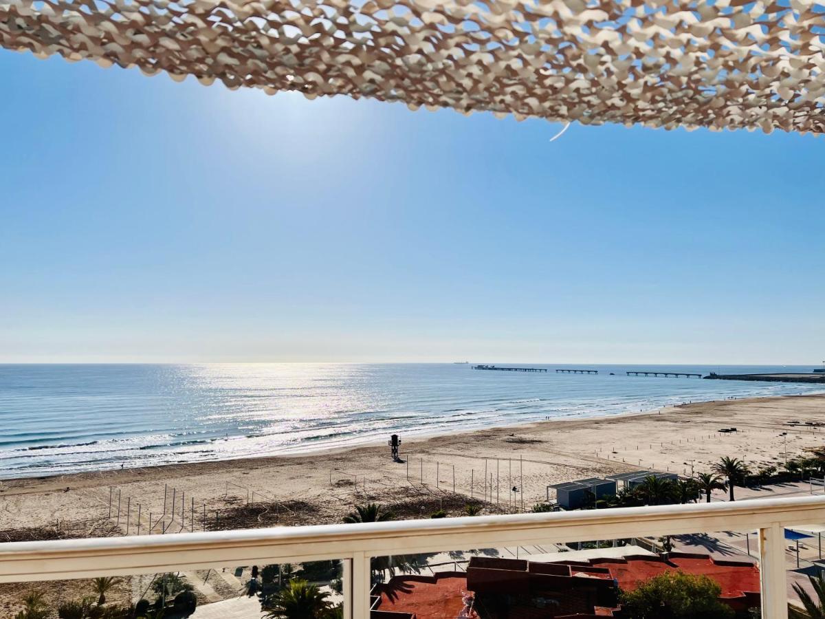 Lux Penthouse Mediterranean Views Beach Front Sagunto Eksteriør bilde