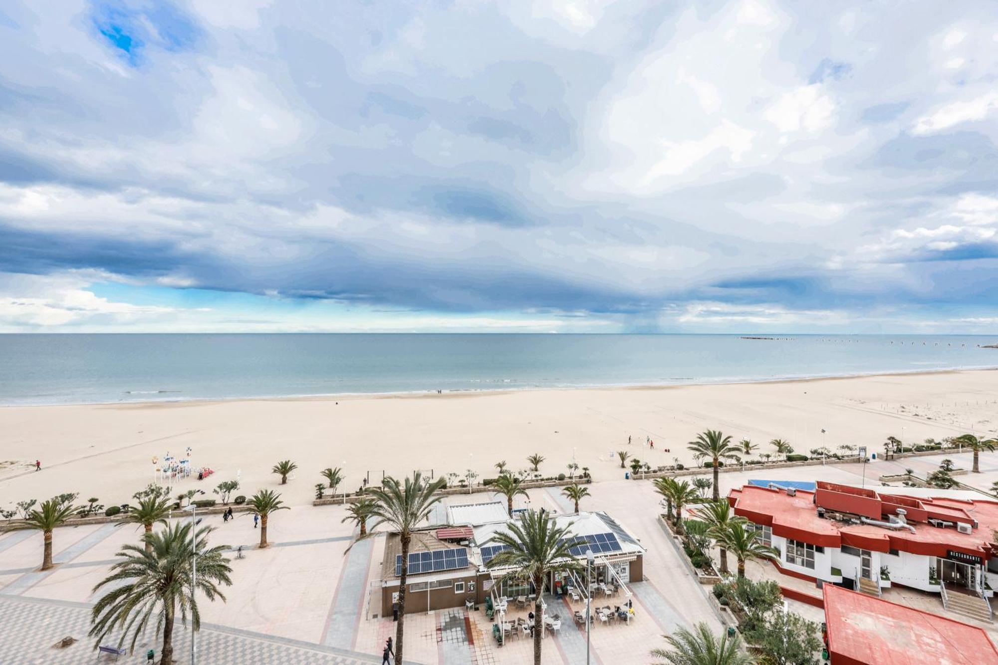 Lux Penthouse Mediterranean Views Beach Front Sagunto Eksteriør bilde